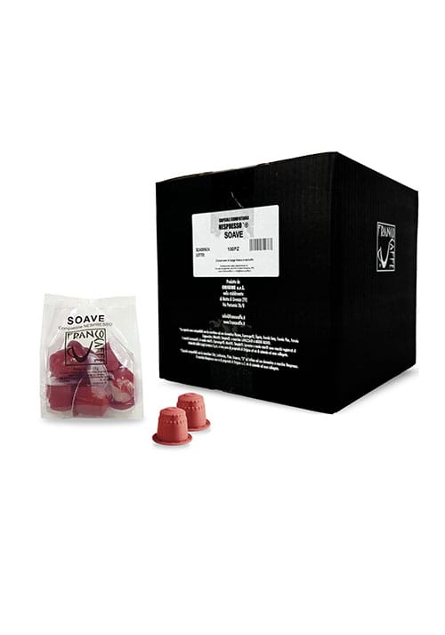 Photo of 10 pcs Nespresso compatible capsules of Soave coffee